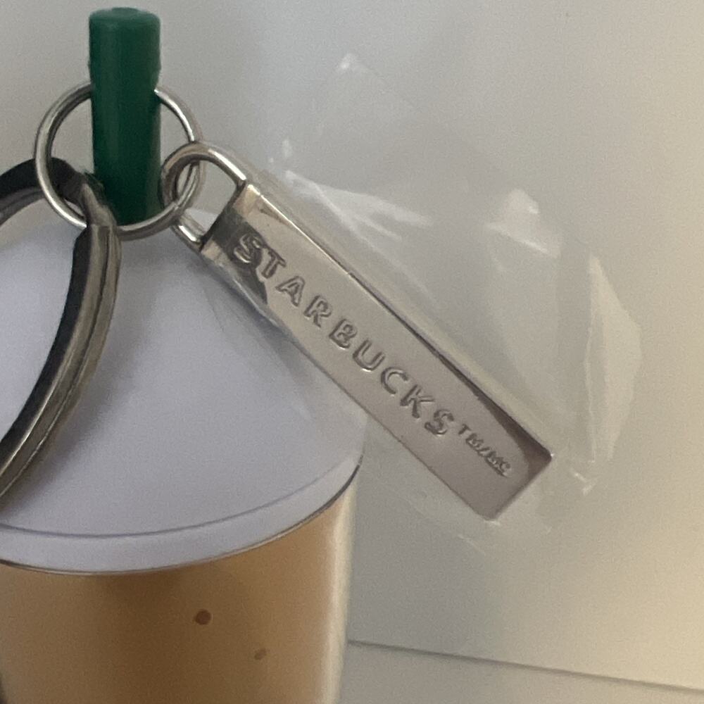 Starbucks Mini Cold Cup Keychain Cocoa Gold Limited Edition Spring ‘25 Blind Box - Picture 3 of 11